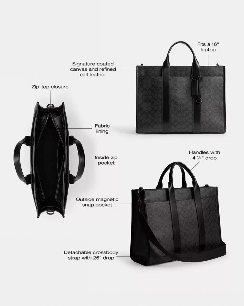 Torba Wesley z Signature Canvas