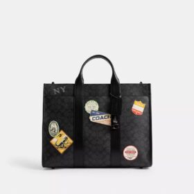 Torba Wesley z Signature Canvas z naszywkami