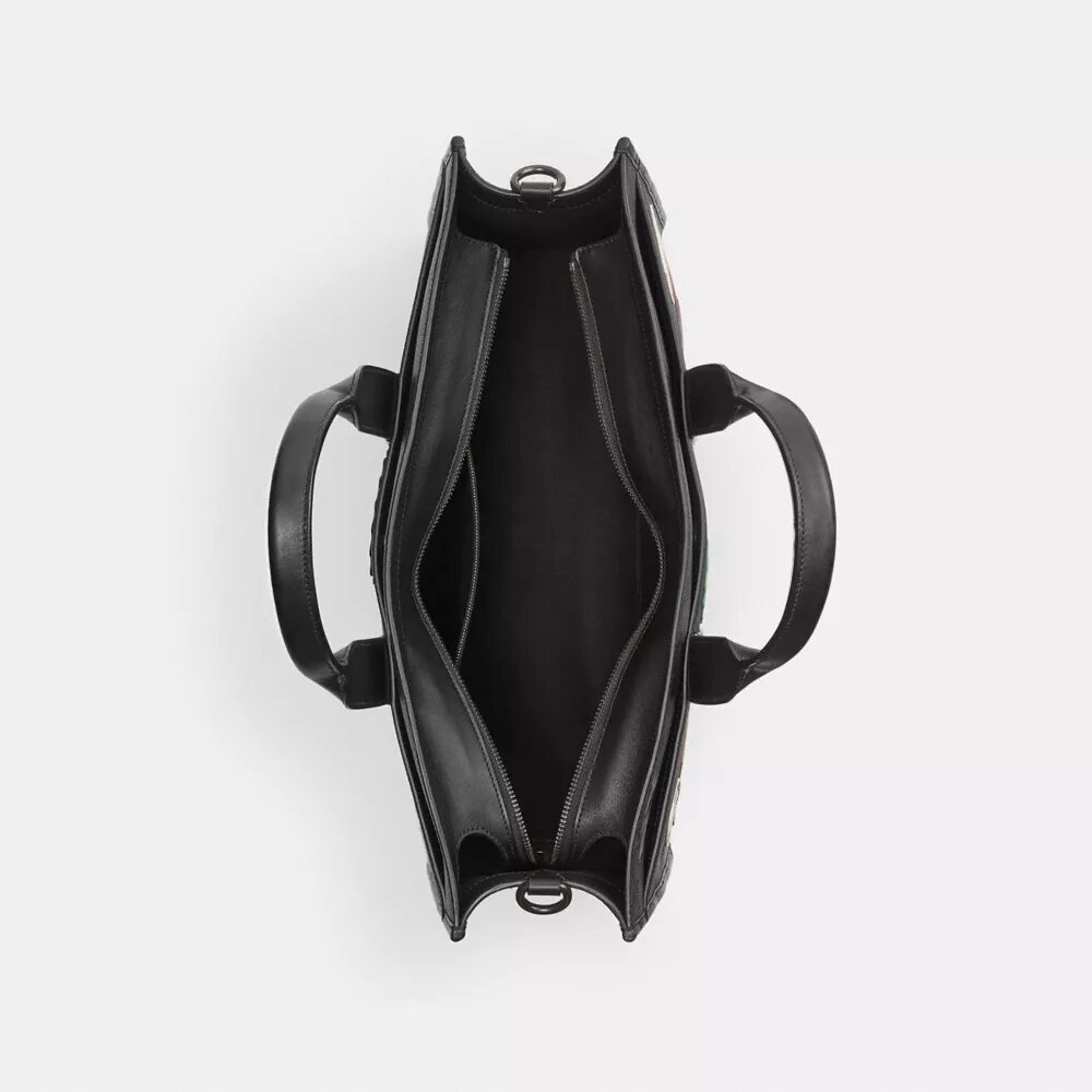 Torba Wesley z Signature Canvas z naszywkami