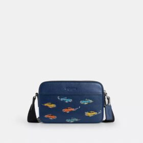 Torebka crossbody Graham z nadrukiem samochodów