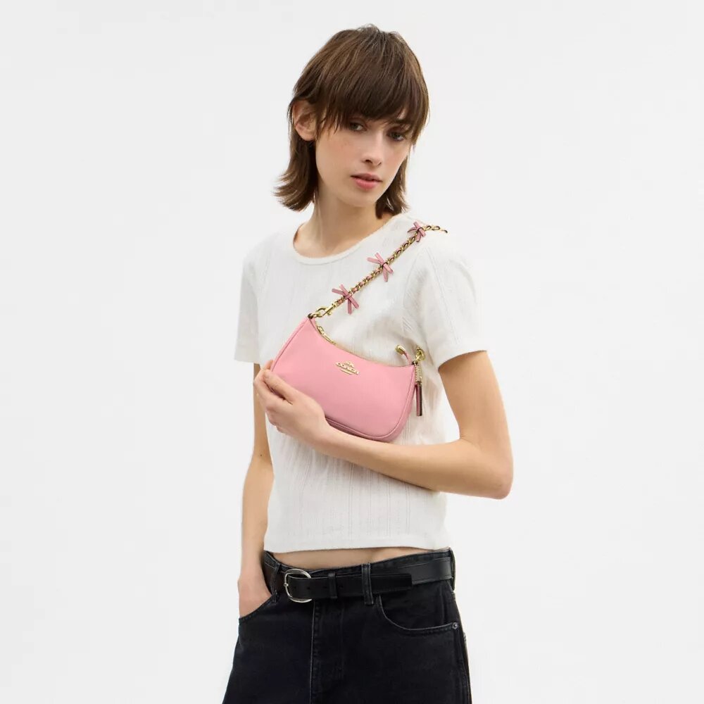 Torebka crossbody Teri Mini z kokardkami
