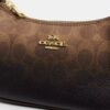 Torebka crossbody Teri Mini z Signature Canvas w stylu ombre