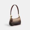 Torebka crossbody Teri Mini z Signature Canvas w stylu ombre