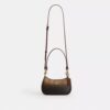 Torebka crossbody Teri Mini z Signature Canvas w stylu ombre