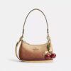 Torebka crossbody Teri Mini z Signature Canvas w stylu ombre