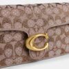 Torebka na ramię Tabby 26 w wzorze Crystal Signature Jacquard
