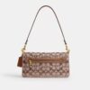 Torebka na ramię Tabby 26 w wzorze Crystal Signature Jacquard