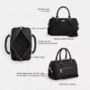 Torebka typu satchel Rowan