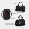 Torebka typu satchel Rowan