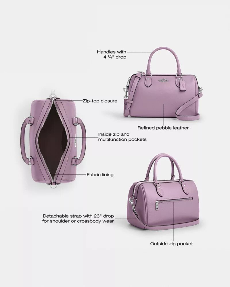 Torebka typu satchel Rowan