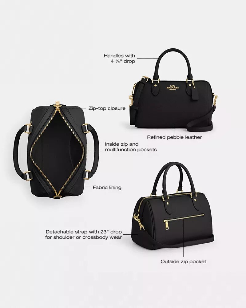 Torebka typu satchel Rowan