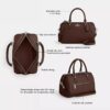 Torebka typu satchel Rowan