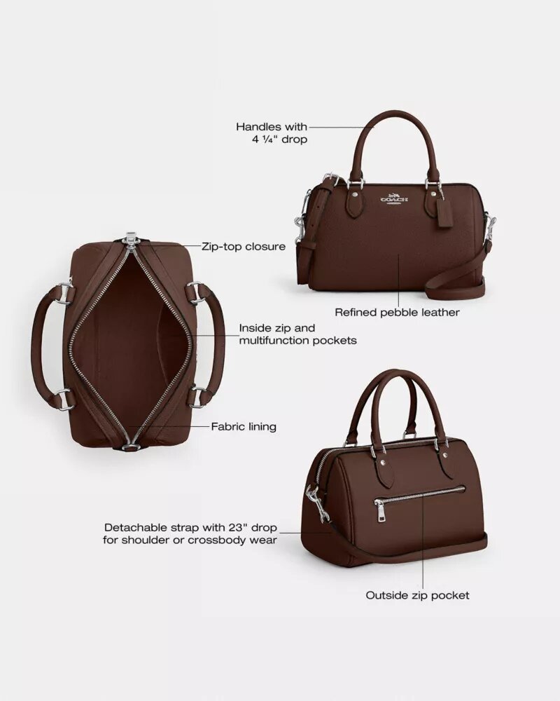 Torebka typu satchel Rowan