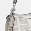 Torebki na ramię Ashton z nadrukiem gazety