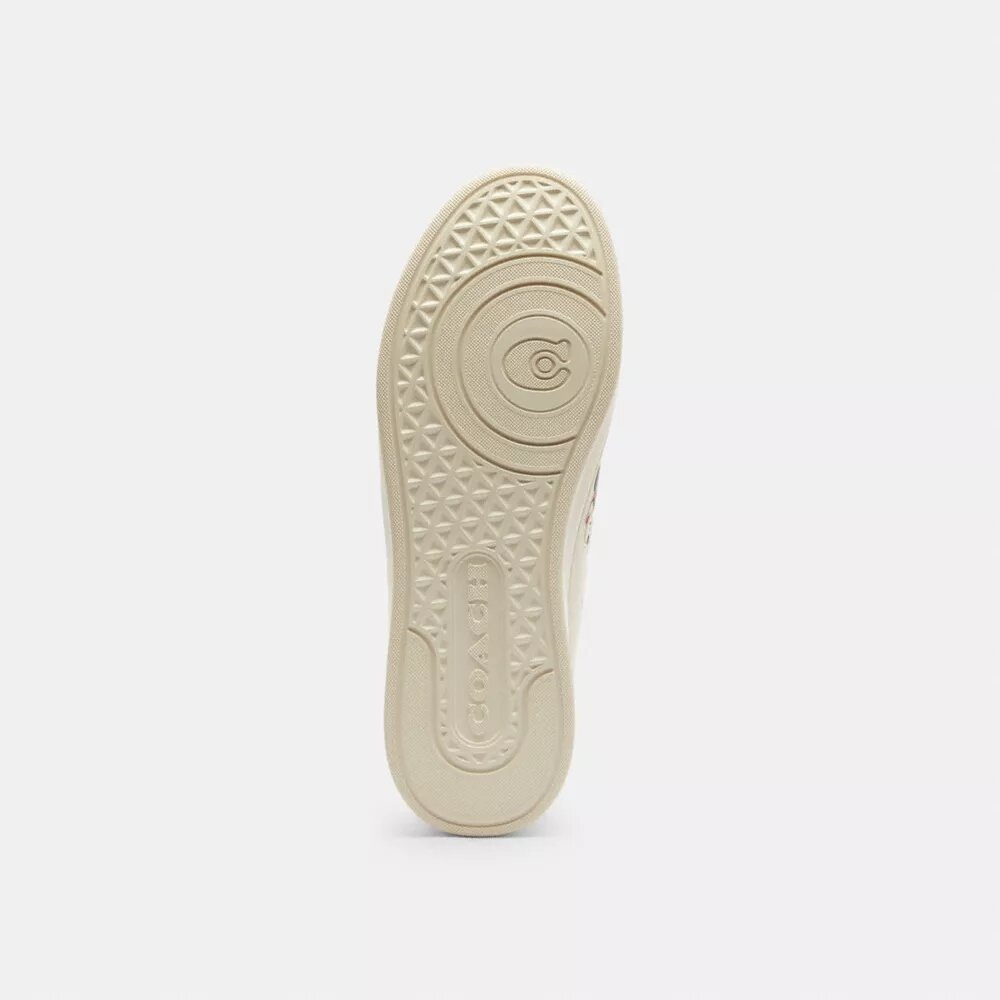 Wysokie sneakersy Disney X Coach z serii High Line z nadrukiem naklejek