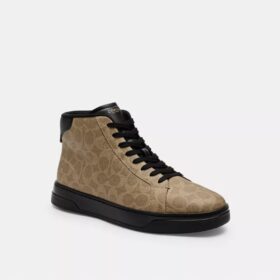 Wysokie sneakersy High Line z Signature Canvas