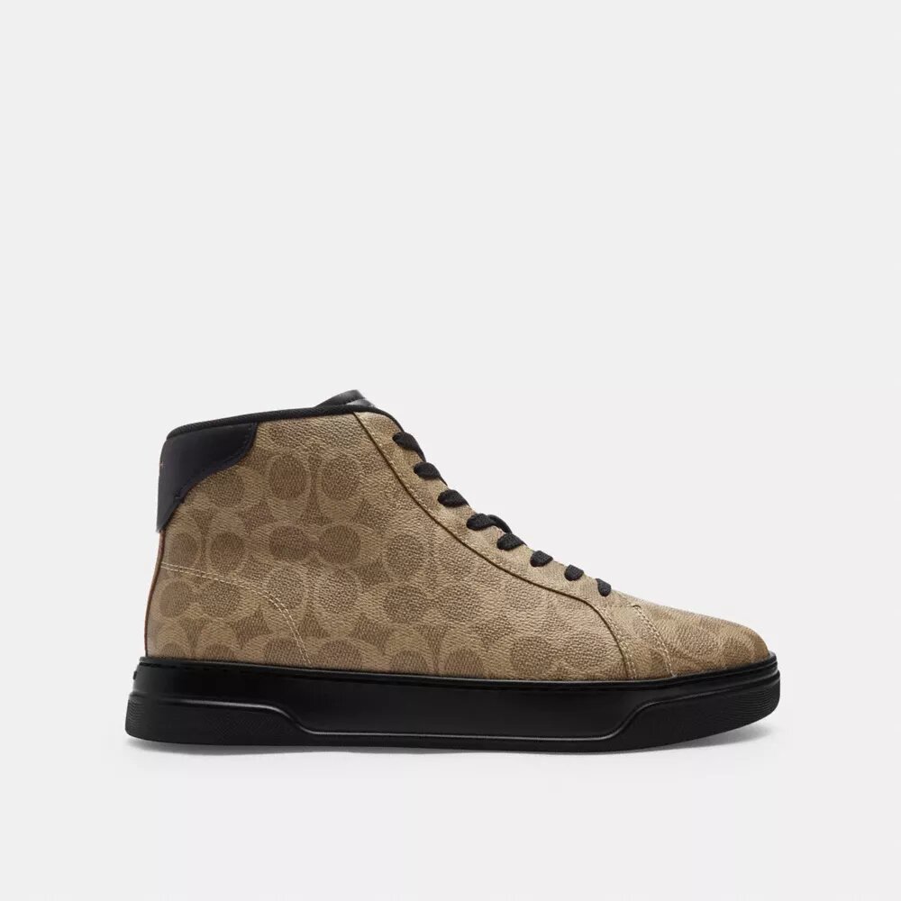 Wysokie sneakersy High Line z Signature Canvas