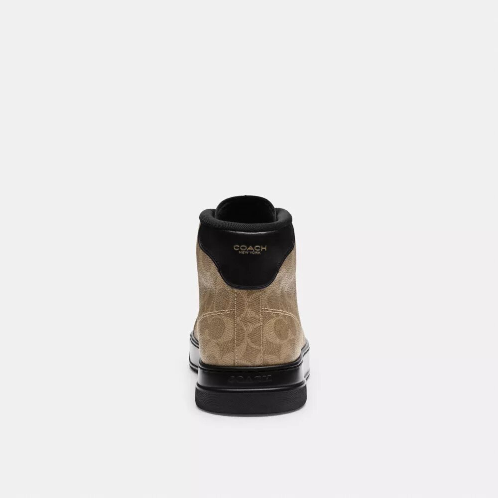 Wysokie sneakersy High Line z Signature Canvas