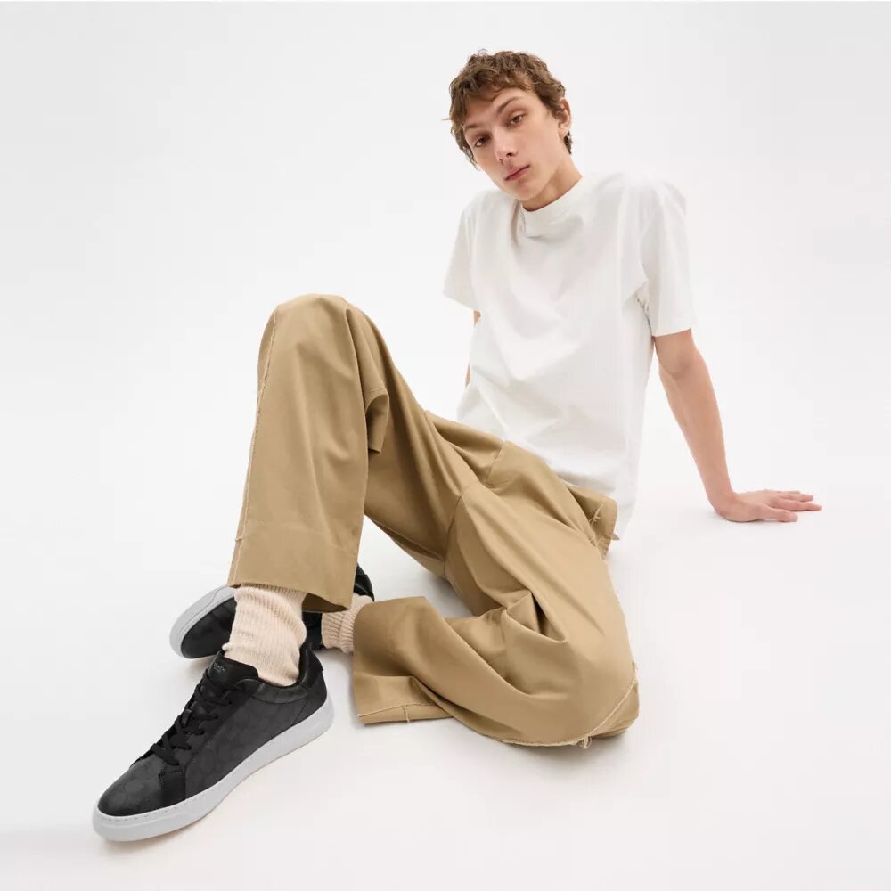 Wysokie sneakersy z Signature Canvas