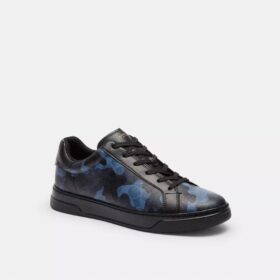 Wysokie sneakersy z Signature Canvas z nadrukiem w kamuflażu