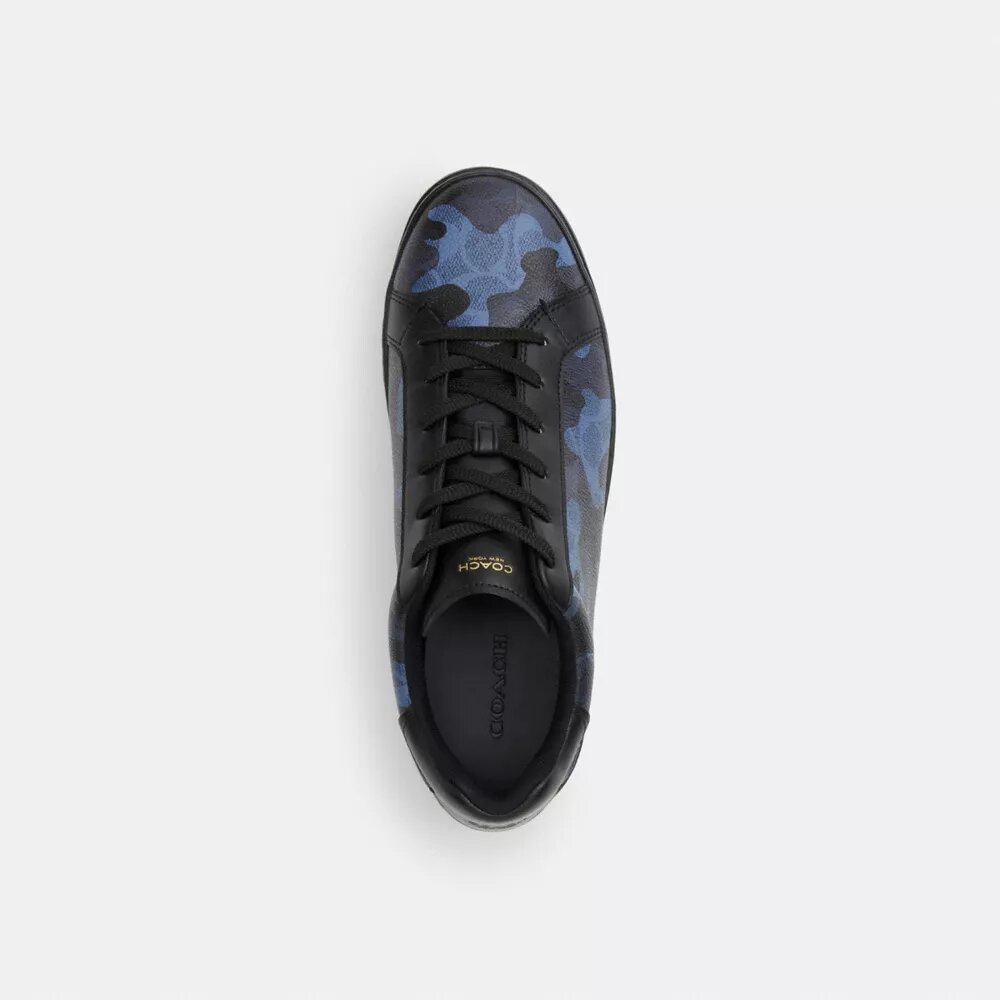 Wysokie sneakersy z Signature Canvas z nadrukiem w kamuflażu