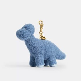 Zawieszka do torebki „Rexy 10Th Birthday Buddy Dinosaur” z owczej skóry
