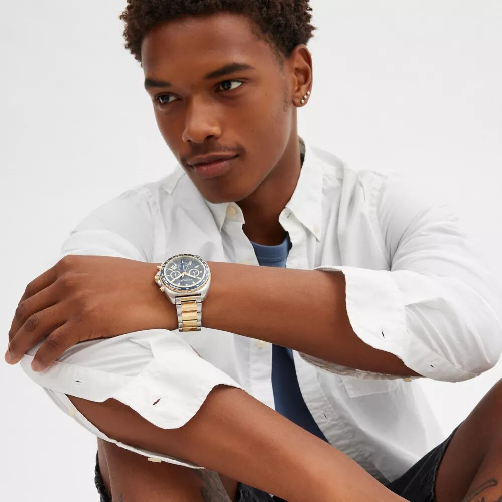 Zegarek chronograf Charter, 44 mm