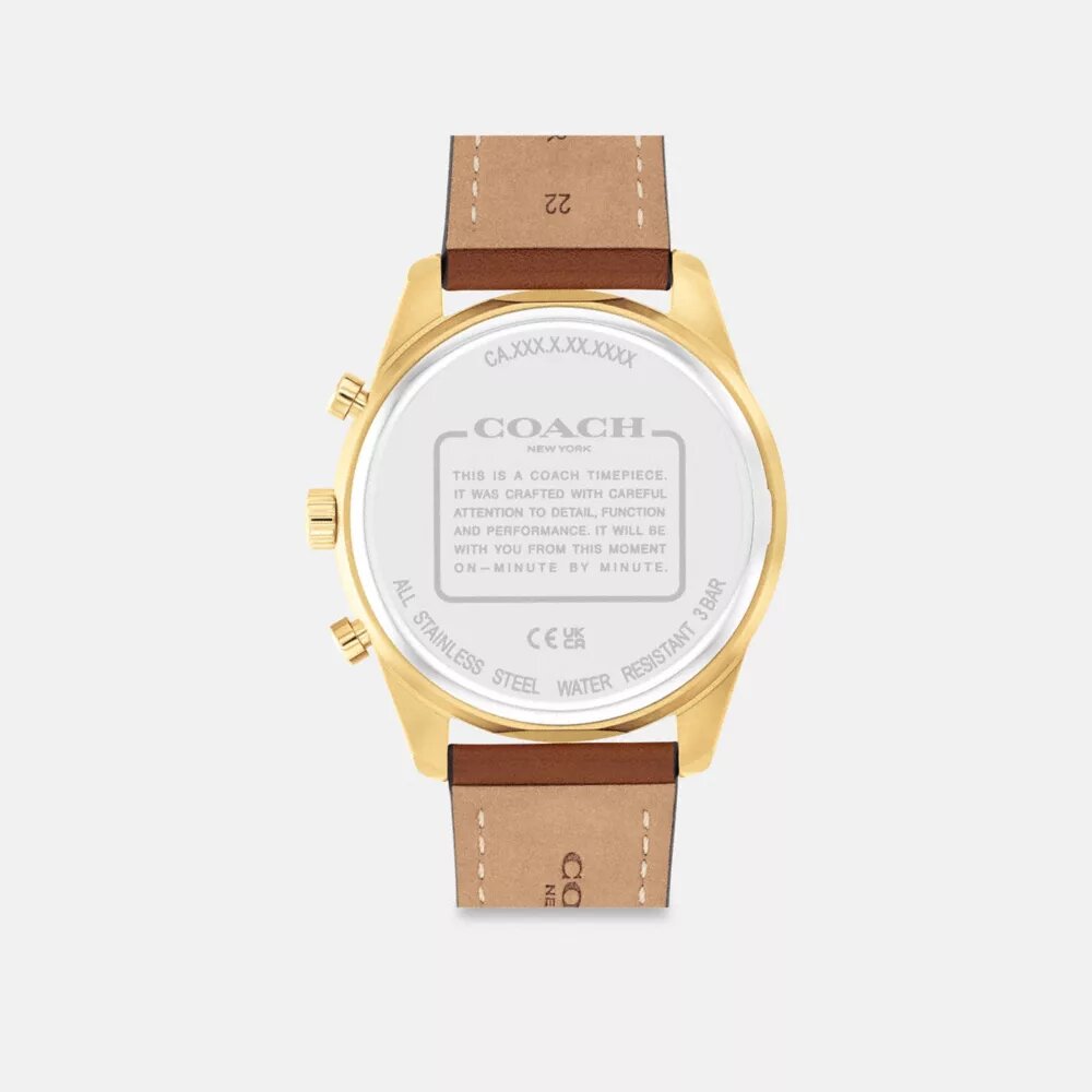 Zegarek chronograf Cole, 44 mm