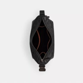 Zestaw podróżny z zapięciem Speedclip z tkaniny Signature Canvas