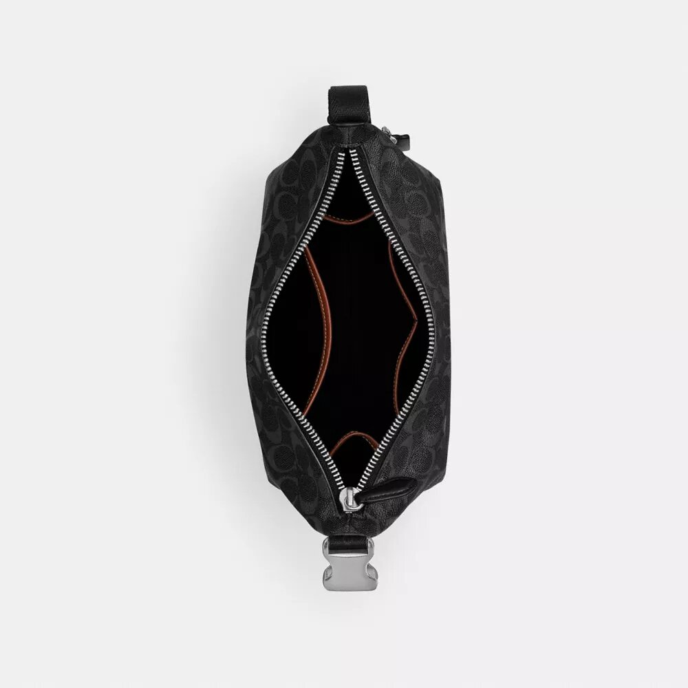 Zestaw podróżny z zapięciem Speedclip z tkaniny Signature Canvas