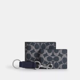 Zestaw upominkowy z portfelem 3 w 1 w Signature Canvas