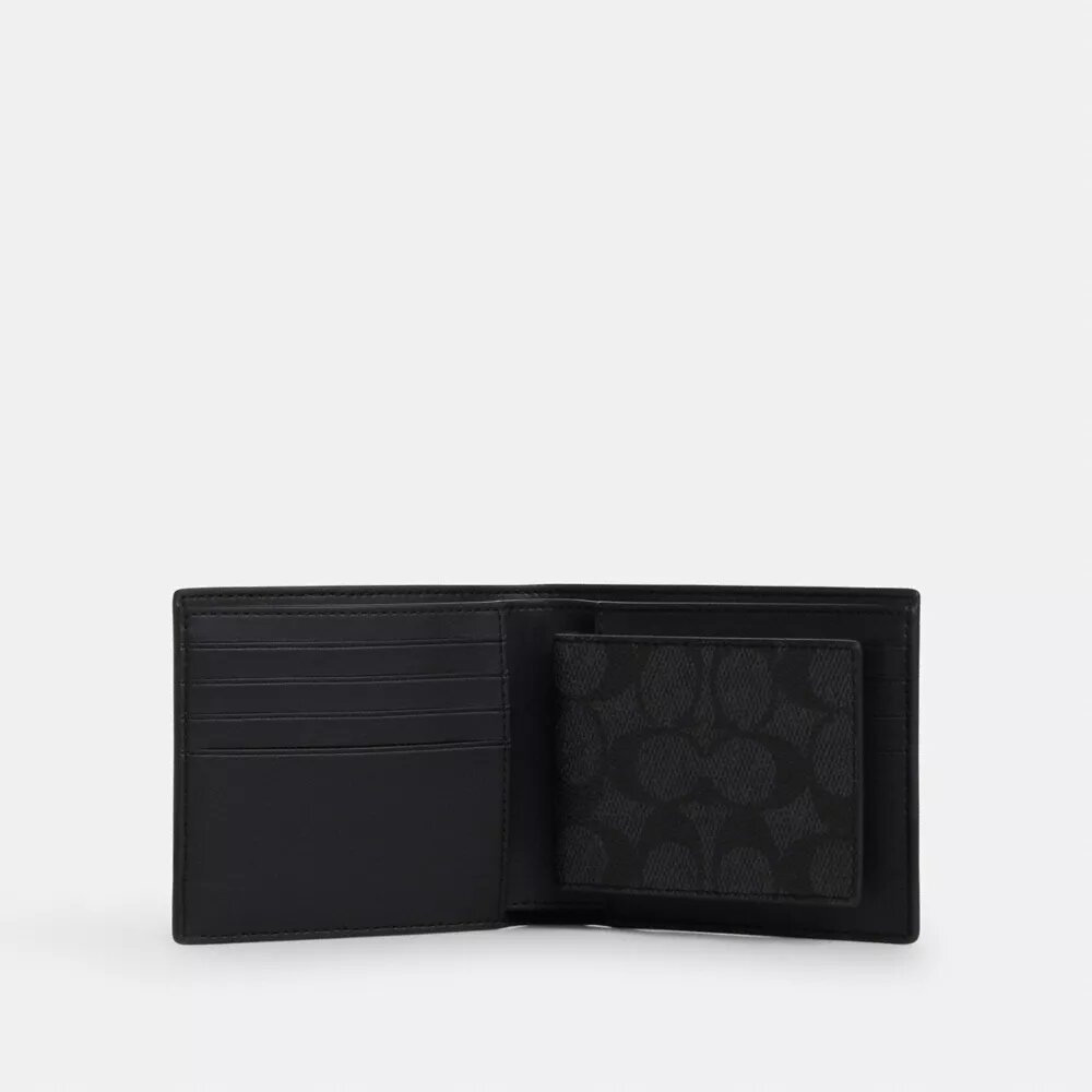 Zestaw upominkowy z portfelem 3 w 1 w Signature Canvas