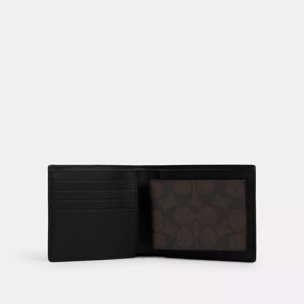 Zestaw upominkowy z portfelem 3 w 1 w Signature Canvas